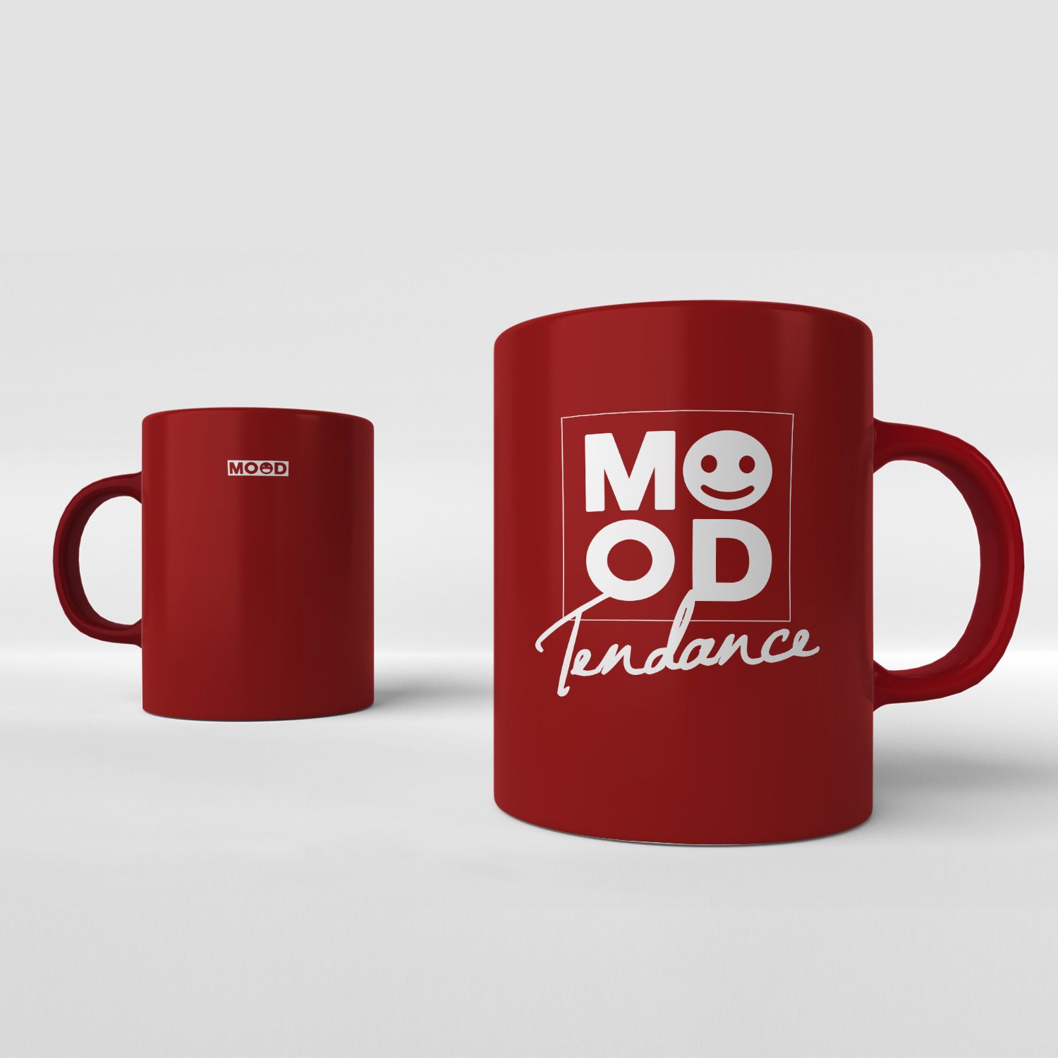 Mug Mood Tendance - rouge