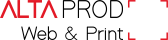 Logo ALTAProd, Agence de communication et web Cantal